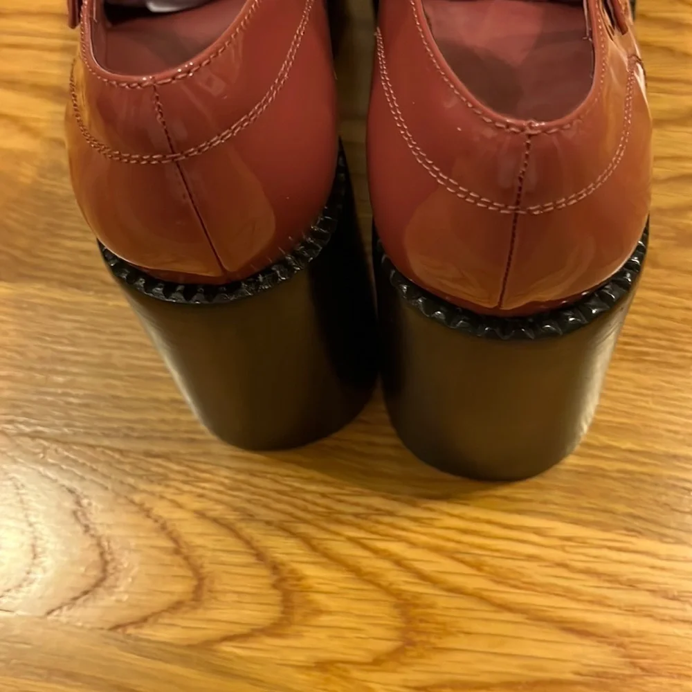 New Free People Jeffrey Campbell Pia Platform Mary Janes sizes 9.5 Defect